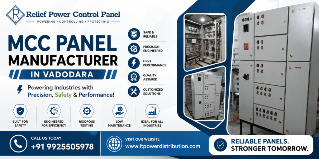 MCC Panel Manufacturer in Vadodara