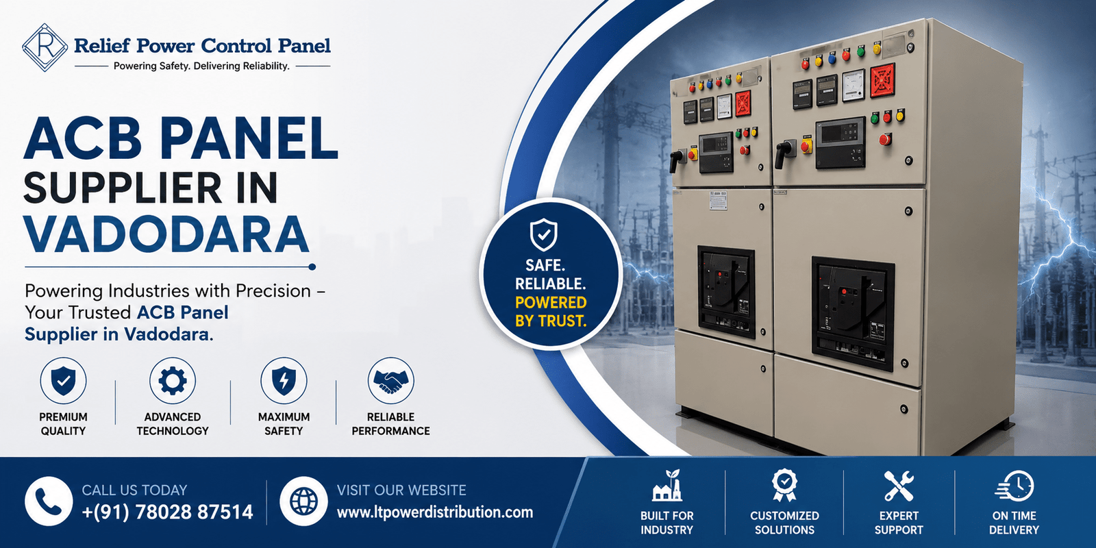 ACB Panel Supplier in Vadodara